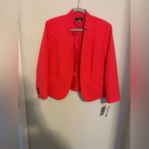 Nine West Coral Blazer NWT size 14 business casual long sleeve open coat